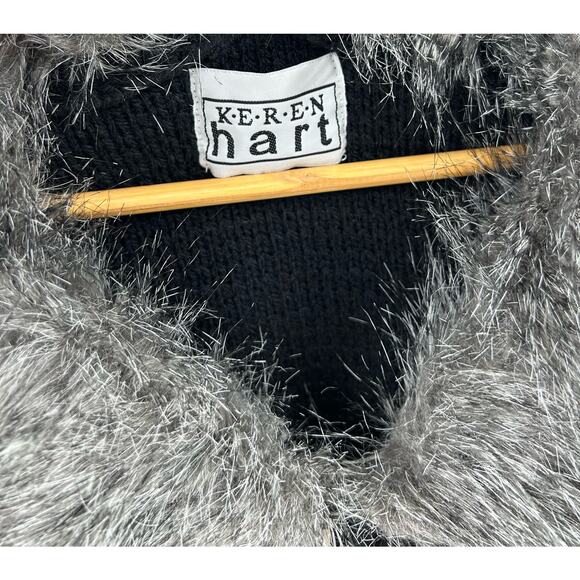 Keren Hart Cardigan Sweater -‎ Wool Blend - Size M - Picture 12 of 12